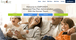 Desktop Screenshot of empowerflex.com